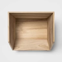 Stackable Wood Kids' Storage Bin Light Brown - Pillowfort™ 11 Stackable Wood Kids' Storage Bin Light Brown - Pillowfort™ -Baby Products GUEST 450fefdb 7a08 4793 857e b92a548f6b19