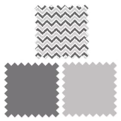 Bacati - Ikat Chevron White Grey Neutral 3 Pc Crib Set 11 Bacati - Ikat Chevron White Grey Neutral 3 Pc Crib Set -Baby Products GUEST 49d4e191 fefa 42a1 b8e6 2f118f949cd1