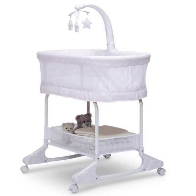 Delta Children SleepCool Rocking Bassinet With Airflow Mesh 10 Delta Children SleepCool Rocking Bassinet With Airflow Mesh - Image 8