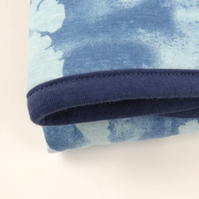 Honest Baby Organic Cotton Lightweight Knit Quilt - Watercolor World 5 Honest Baby Organic Cotton Lightweight Knit Quilt - Watercolor World - Image 3