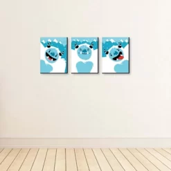 Big Dot Of Happiness Yeti To Party - Mountain Nursery Wall Art And Abominable Snowman Kids Room Decor - 7.5 X 10 Inches - Set Of 3 Prints -Baby Products GUEST 4bd6cec0 2984 4d80 b526 c6d5969016d6