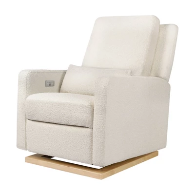 Babyletto Sigi Glider Recliner With Electronic Control And USB With Light Wood Base - Greenguard Gold Certified 14 Babyletto Sigi Glider Recliner With Electronic Control And USB With Light Wood Base - Greenguard Gold Certified - Image 12