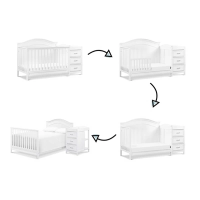DaVinci Charlie 4-in-1 Convertible Crib & Changer 3 DaVinci Charlie 4-in-1 Convertible Crib & Changer