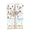Hudson Baby Infant Boy Cotton Flannel Receiving Blankets, Boy Woodland Pals, One Size