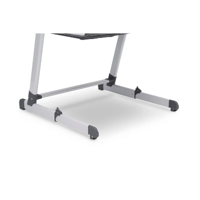 Delta Children Simmons Kids' By The Bed City Sleeper Bassinet For Twins - Gray 6 Delta Children Simmons Kids' By The Bed City Sleeper Bassinet For Twins - Gray - Image 4