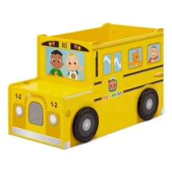 Delta Children Cocomelon School Bus Toy Box - Greenguard Gold Certified -Baby Products GUEST 52985c22 49d7 4855 ae62 cbec0de4f015