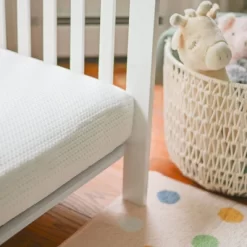 Lullaby Earth Breeze Breathable Baby Crib & Toddler Mattress 2-Stage