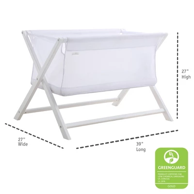 BreathableBaby Breathable Mesh Portable Sleeper - Bassinet & Travel Crib 6 BreathableBaby Breathable Mesh Portable Sleeper - Bassinet & Travel Crib - Image 4