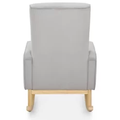 Delta Children Drew Rocking Chair - Cloud Gray And Natural -Baby Products GUEST 54823e33 4e7a 4911 86af ca6faaf8d20e