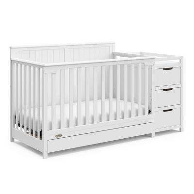 Graco Hadley 5-in-1 Convertible Crib And Changer With Drawer 4 Graco Hadley 5-in-1 Convertible Crib And Changer With Drawer - Image 2