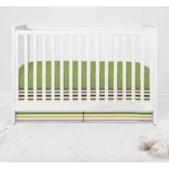 Bacati - Mod Dots Stripes Green Yellow Beige Brown 4 Pc Crib Bedding Set With Diaper Caddy -Baby Products GUEST 5b77687d 600c 4f7e b75a 218828c9b4e4