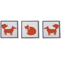 Bacati - Playful Fox Orange Gray 10 Pc Crib Bedding Set With Long Rail Guard Cover 21 Bacati - Playful Fox Orange Gray 10 Pc Crib Bedding Set With Long Rail Guard Cover -Baby Products GUEST 5c50ef82 b1e5 4531 b832 88bf32b832d6