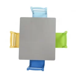 5pc Kids' Wood Table And Chair Set Green/Blue/Gray - Humble Crew -Baby Products GUEST 5da43338 4eb9 4396 ba3e af72b167dd9d