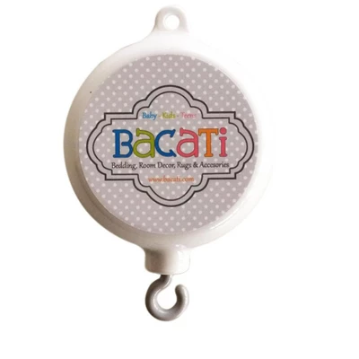 Bacati - Baseball Red/Grey Musical Mobile 6 Bacati - Baseball Red/Grey Musical Mobile - Image 4