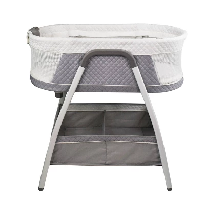 TruBliss Journey 2-in-1 Bassinet - Light Gray 5 TruBliss Journey 2-in-1 Bassinet - Light Gray - Image 3