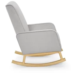Delta Children Drew Rocking Chair - Cloud Gray And Natural -Baby Products GUEST 610d4e7d ac41 4c3f adea 0bff1211e4f6