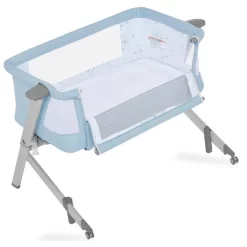 Dream On Me Skylar Bassinet And Bedside Sleeper - Blue