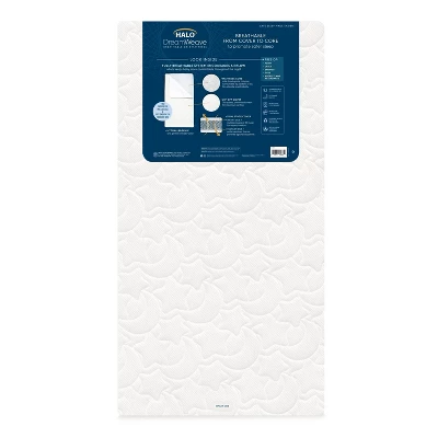 HALO Innovations Dreamweave Breathable Crib Mattress 6 HALO Innovations Dreamweave Breathable Crib Mattress - Image 4