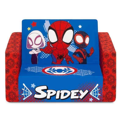 Delta Children Marvel Spidey And His Amazing Friends Kids' 2-in-1 Convertible Cozee Flip-Out Chair 9 Delta Children Marvel Spidey And His Amazing Friends Kids' 2-in-1 Convertible Cozee Flip-Out Chair - Image 7