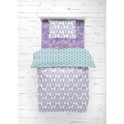 Bacati - Paisley Isabella Purple Lilac Aqua 4 Pc Toddler Bedding Set 11 Bacati - Paisley Isabella Purple Lilac Aqua 4 Pc Toddler Bedding Set -Baby Products GUEST 6749efff b296 44e6 a4d7 b66e5ecf08cd