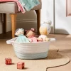 Square Coiled Rope Bin With Color Band - Cloud Island™ 1 Square Coiled Rope Bin With Color Band - Cloud Island™ -Baby Products GUEST 67b34917 fac3 48d4 a457 dbcf2f73c518