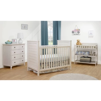 Sorelle Farmhouse Classic Crib - Weathered White 3 Sorelle Farmhouse Classic Crib - Weathered White