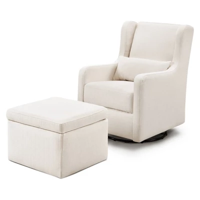 Carter's By DaVinci Adrian Swivel Glider With Storage Ottoman 14 Carter's By DaVinci Adrian Swivel Glider With Storage Ottoman - Image 12