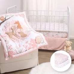 The Peanutshell Fairytale Forest Pink Crib Bedding Set, 3pc To 12 Pc, For Girls 22 The Peanutshell Fairytale Forest Pink Crib Bedding Set, 3pc To 12 Pc, For Girls -Baby Products GUEST 6a60408f 0228 4121 9d60 77830d0f9f62