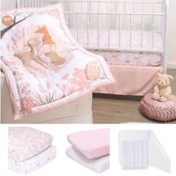The Peanutshell Fairytale Forest Pink Crib Bedding Set, 3pc To 12 Pc, For Girls 23 The Peanutshell Fairytale Forest Pink Crib Bedding Set, 3pc To 12 Pc, For Girls -Baby Products GUEST 6a9e1b2e d1f5 40aa 9b53 9d1a09eeeb41