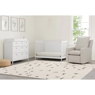 Storkcraft Timeless Side Lever Reclining Glider With USB Charging Port - Ivory 3 Storkcraft Timeless Side Lever Reclining Glider With USB Charging Port - Ivory