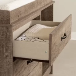 South Shore Tassio Changing Table - Weathered Oak 16 South Shore Tassio Changing Table - Weathered Oak -Baby Products GUEST 6b591ac7 7c02 48be a731 8c5c42f1c22d