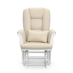 Storkcraft Tuscany White Frame Glider And Ottoman -Baby Products GUEST 6bde6321 a2ca 4a5f b586 72d681009506