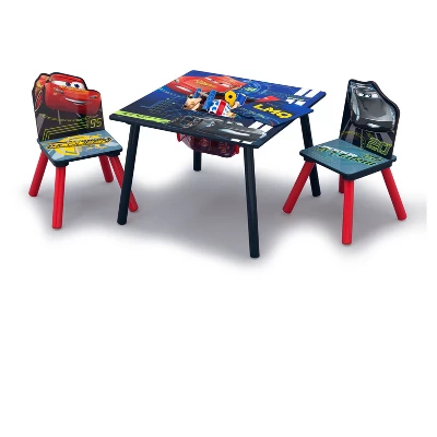 Disney Pixar Cars Kids' Table And Chair Set With Storage - Delta Children 3 Disney Pixar Cars Kids' Table And Chair Set With Storage - Delta Children