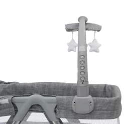 Simmons Kids' City Sleeper Bassinet - Gray Tweed -Baby Products GUEST 731b667a be36 47ed 9daf 40b44fd994f3