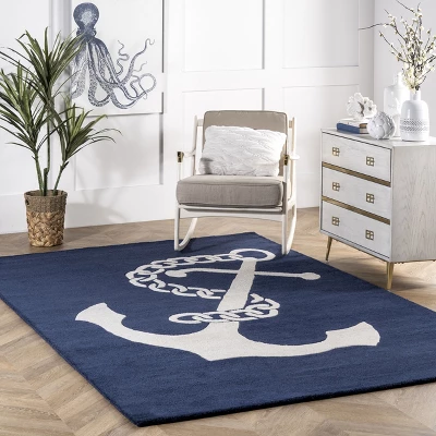NuLOOM Hand Tufted Set Sail Area Rug 3 NuLOOM Hand Tufted Set Sail Area Rug