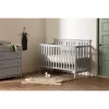 Cotton Candy Baby Crib 4 Heights With Toddler Rail - Soft Gray - South Shore -Baby Products GUEST 757df0ff 258d 4bdb bf52 16aaa67cc262