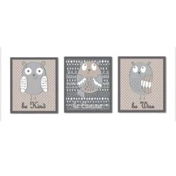 Bacati - Owls In The Woods Beige/Gray 10 Pc Crib Bedding Set With Long Rail Guard Cover 15 Bacati - Owls In The Woods Beige/Gray 10 Pc Crib Bedding Set With Long Rail Guard Cover -Baby Products GUEST 75bbe356 8595 4d03 9b1a eb752b8a66a9