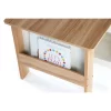 3pc Journey Collection Table And Book Rack With Chairs Natural/White - Humble Crew -Baby Products GUEST 77e7add5 836f 45d7 a56f 5f1afa3a4627