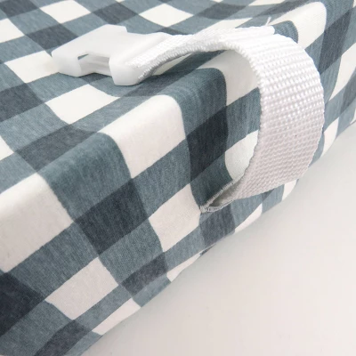 Honest Baby Organic Cotton Changing Pad Cover - Painted Buffalo Gray 3 Honest Baby Organic Cotton Changing Pad Cover - Painted Buffalo Gray