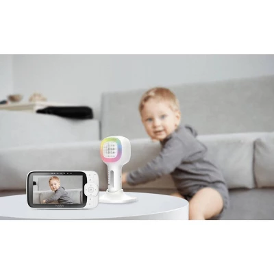 Hubble Connected Nursery Pal Cloud 5" Smart HD Baby Monitor With Night Light 8 Hubble Connected Nursery Pal Cloud 5" Smart HD Baby Monitor With Night Light - Image 6