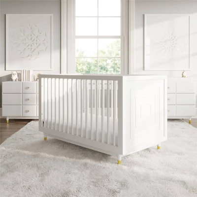 Room & Joy Rory 3-in-1 Crib With Adjustable Mattress Height - White 6 Room & Joy Rory 3-in-1 Crib With Adjustable Mattress Height - White - Image 4