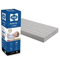 Sealy Butterfly 2-Stage Waterproof Ultra Firm Crib And Toddler Mattress -Baby Products GUEST 7a8feed4 d44d 47b1 b57c 1414286dfce1