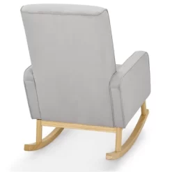 Delta Children Drew Rocking Chair - Cloud Gray And Natural -Baby Products GUEST 7af1cd84 130b 4f11 a2e6 58aef41c5879