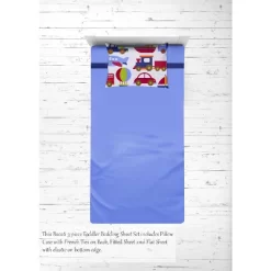 Bacati - Transportation Blue Red Green Navy Orange 3 Pc Toddler Sheet Set 11 Bacati - Transportation Blue Red Green Navy Orange 3 Pc Toddler Sheet Set -Baby Products GUEST 7c529c33 88dc 4b12 9e75 2468169f5bd3