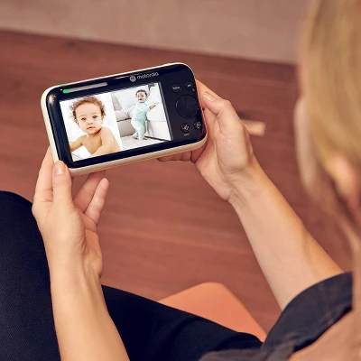 Motorola 5.0" Motorized Wi-Fi Video Baby Monitor - Two Camera- PIP1510-2 CONNECT 9 Motorola 5.0" Motorized Wi-Fi Video Baby Monitor - Two Camera- PIP1510-2 CONNECT - Image 7