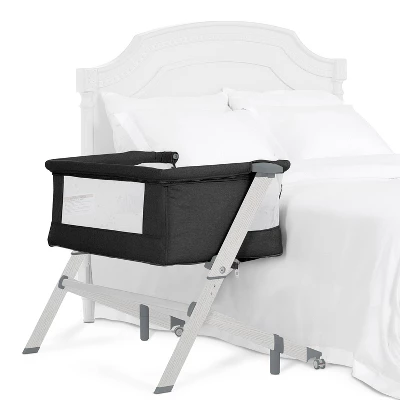 Evolur Stellar Bassinet And Bedside Sleeper - Black 8 Evolur Stellar Bassinet And Bedside Sleeper - Black - Image 6
