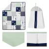 Sweet Jojo Designs Crib Bedding Set - Navy And Mint Woodsy - 4pc -Baby Products GUEST 7d5b4657 acf2 4276 b011 2850f8a7283a