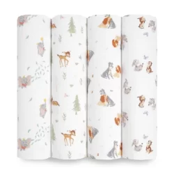 Aden By Aden + Anais Muslin Swaddle Blankets Disney - 4pk 17 Aden By Aden + Anais Muslin Swaddle Blankets Disney - 4pk -Baby Products GUEST 7fdb78ae 57f1 4d5d b332 97264a243e7c