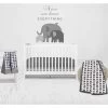 Bacati - Elephants White/Gray 6 Pc Crib Bedding Set With Long Rail Guard Cover 2 Bacati - Elephants White/Gray 6 Pc Crib Bedding Set With Long Rail Guard Cover -Baby Products GUEST 80e5d120 c018 47c4 878e b4bc8d214ff2