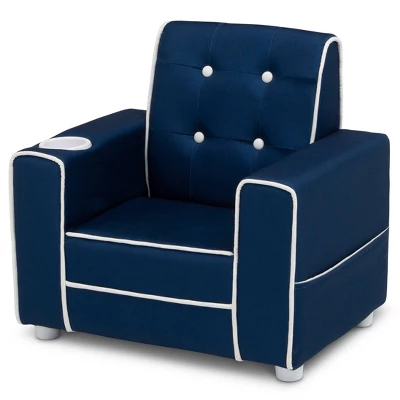 Delta Children Chelsea Kids' Upholstered Chair With Cup Holder 7 Delta Children Chelsea Kids' Upholstered Chair With Cup Holder - Image 5